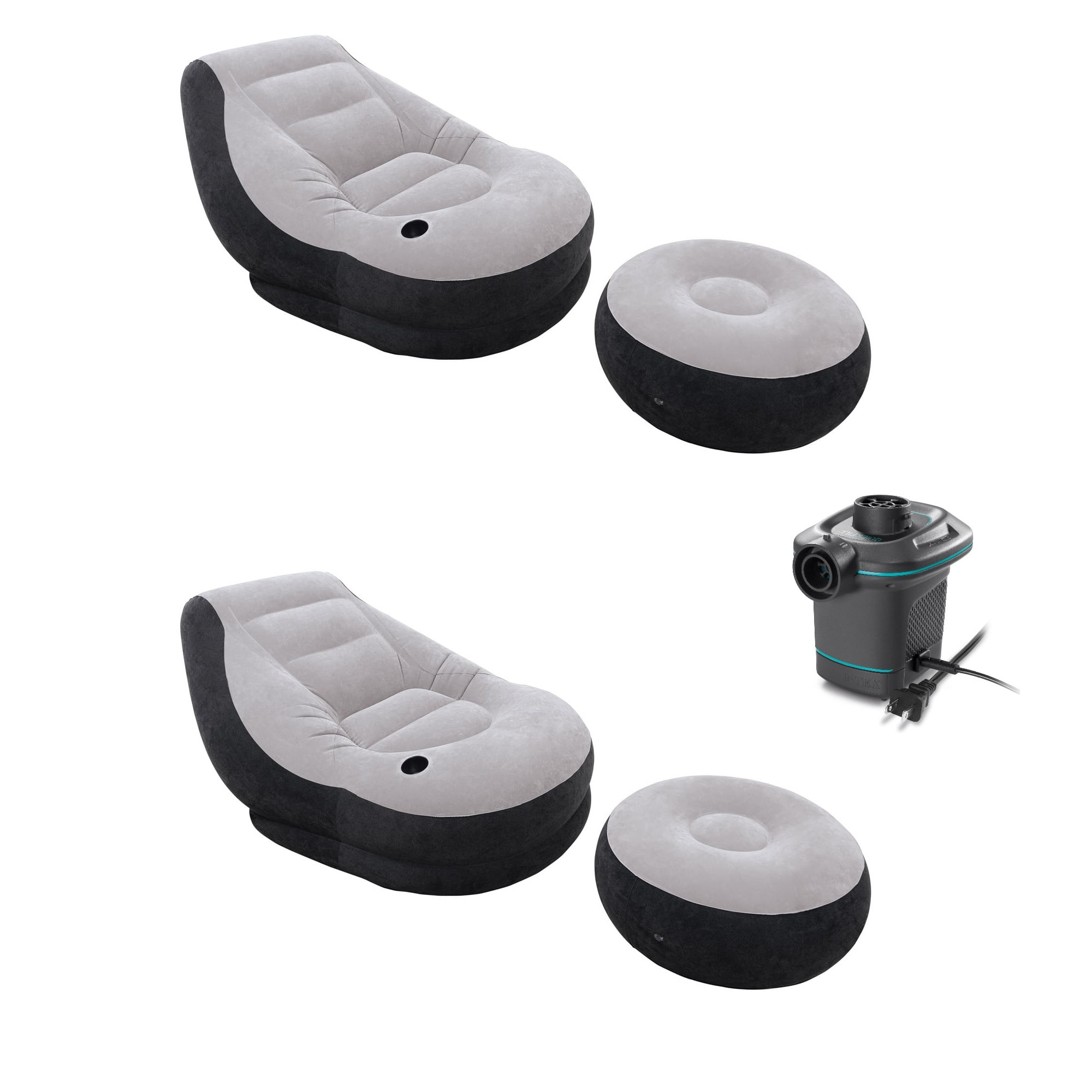 Intex inflatable hotsell sofa chair