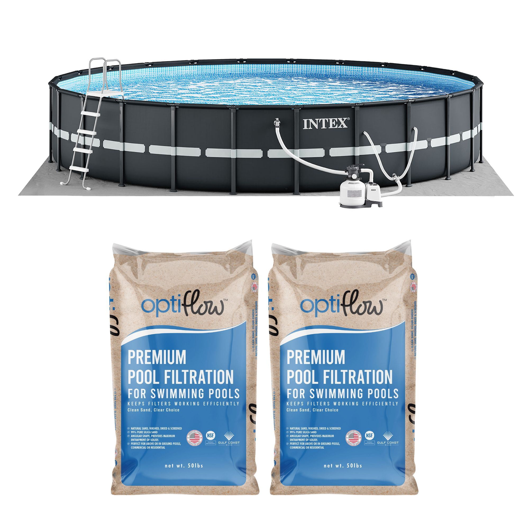 Intex, Above Ground Pool, 18' x 52