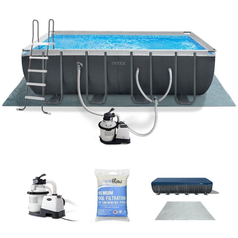 Intex 18ft x 9ft x 52in Ultra XTR Above Ground Pool & Sand Filter