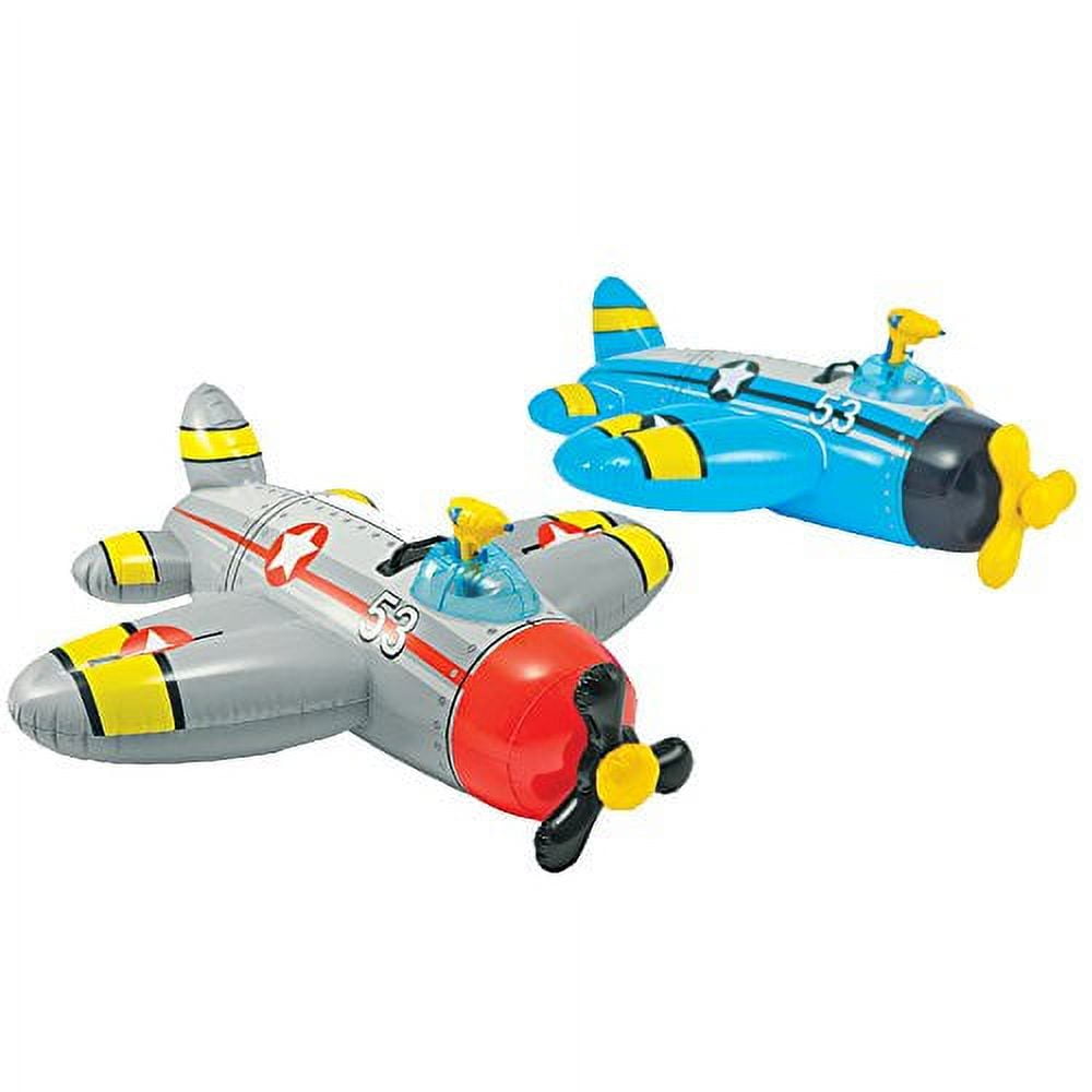 Intex Water Gun Plane RideOn, 52 x 51, for Ages 3+, 1 Pack (Colors May