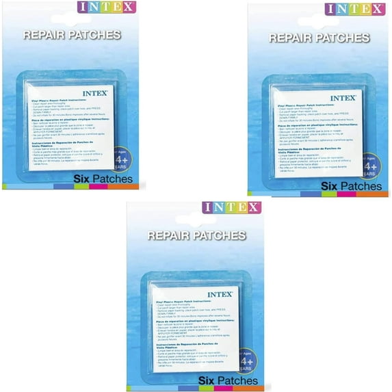 Intex Wet Set Vinyl Plastic Repair Patch (3)