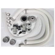 Intex pool accessory kit with pump hoses, plunger valves, jet nozzle and Small strainer set
