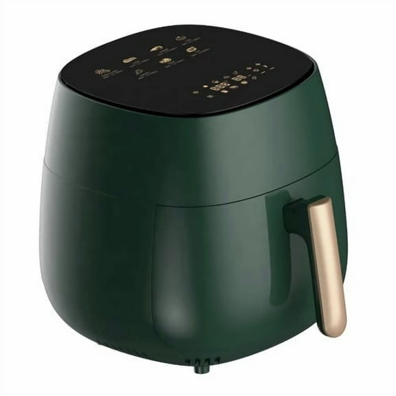 Intexca 4L Air Fryer, 1400W Hot Air Circulation, 7 Preset Modes, LED Touch Screen, Non-Stick Basket, Auto Shut-Off, Oil-Free Healthy Cooking