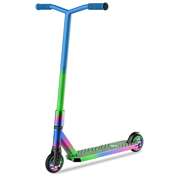 Intexca Kick Stunt Scooter with Aluminum Core Wheels, ABEC-9 & HIC Compression System