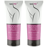 IntiMD COOCHY PLUS Intimate Shave Cream Rash-Free with MOISTURIZING+ 8oz 2-Pack