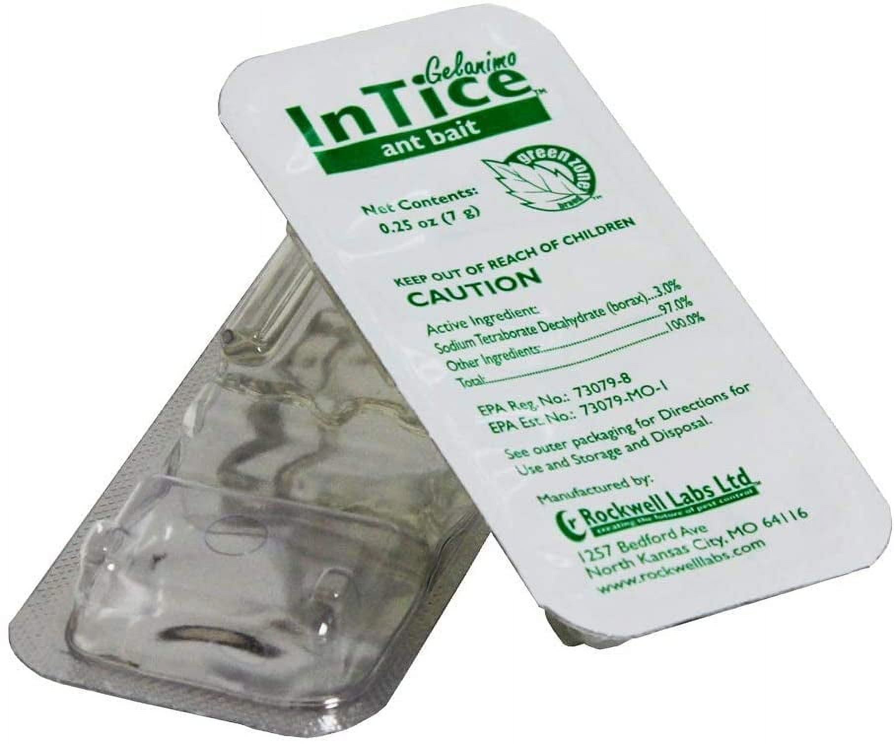 Intice Gelanimo Ant Bait Ready to Use Stations .25 oz (Case of 30) Rockwell Labs