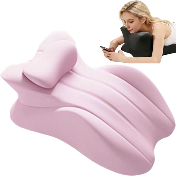 Intimacy Pillow – 27° Lift Ergonomic Memory Foam Cushion for Couples, Couples Pillow, Deep Support for Intimate Postures, Waterproof & Comfortable, Ideal for Better Positioning (Pink)