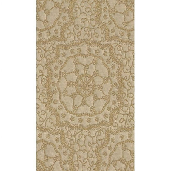 Intimate 6003 Contemporary Woven Jacquard Fabric, Cream
