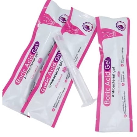 Intimate Care Gel for Women with Boric Acid Gel pH Balance Odor Control Personal Care Wash