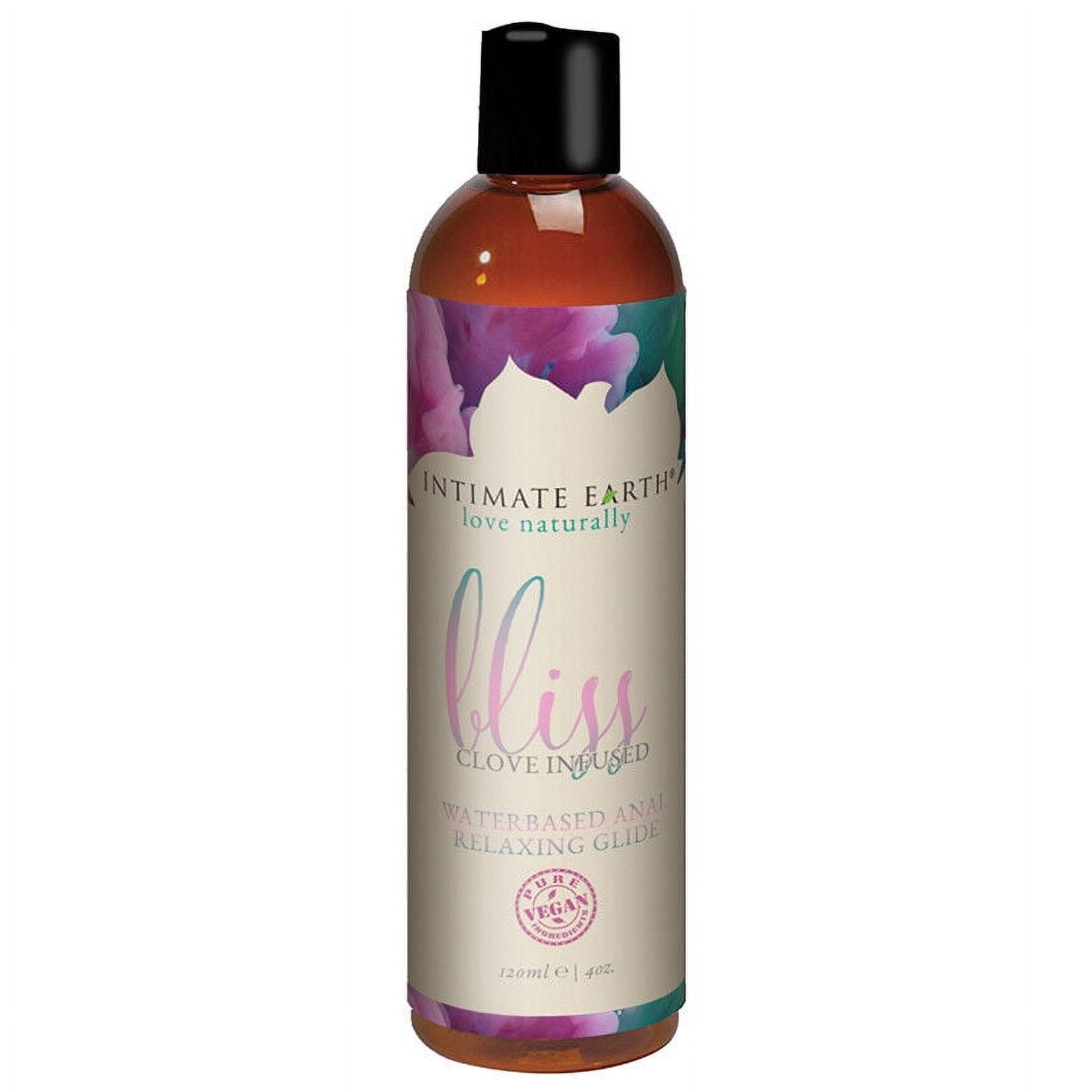 Intimate Earth Bliss Water Based Unisex Lubricant, Relaxing Clove
