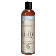 Intimate Earth Elite Velvet Touch Silicone Glide & Massage Oil - 120ml
