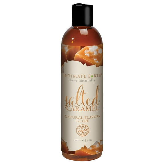 Intimate Earth Flavored Glide - Salted Caramel 4oz by Intimate Earth