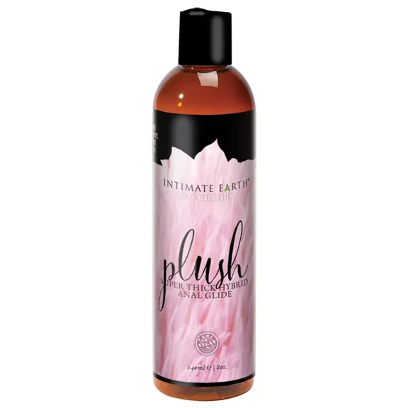 Intimate Earth Plush Super Thick Hybrid Anal Glide Lubricant  (8 fl oz)