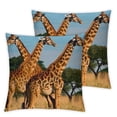 thumbnail image 1 of Intimate Giraffe" Zippered Pillow Case Cover Cushion Case Twin Sides, 1 of 7