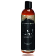 Intimate earth Naked Massage Oil - Fragrance Free 120ml / 4oz
