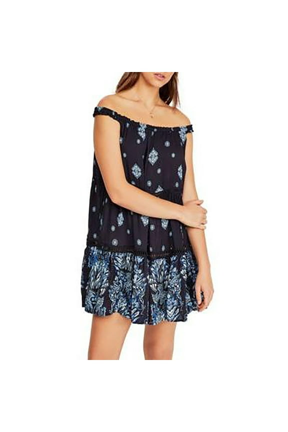 Intimately By Free People | Talk to Me Trapeze Dress | Black | Size XS