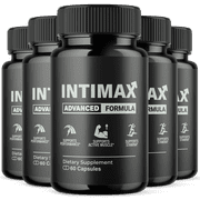 Intimax Advanced Formula Pills All Natural Inti Max Vitamin Supplement 300 Capsules