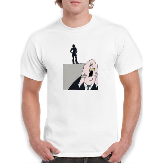Intimidating Silhouettes T-Shirt Men -Wilfred Hildonen Designs, Male 5X-Large