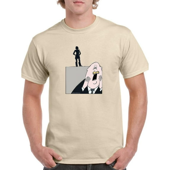 Intimidating Silhouettes T-Shirt Men -Wilfred Hildonen Designs, Male Small