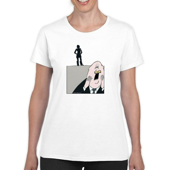 Intimidating Silhouettes T-Shirt Women -Wilfred Hildonen Designs, Female Medium