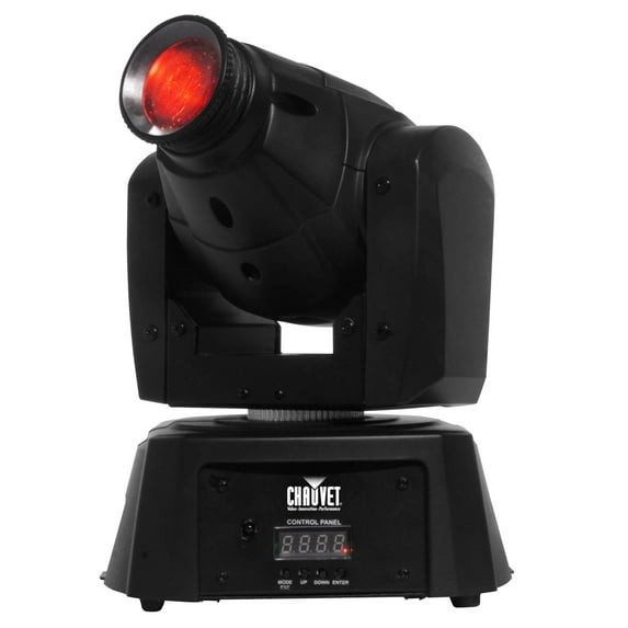 NEW! CHAUVET DJ Intimidator Spot 100 IRC 7 LED Colors & Gobos Moving Head Light
