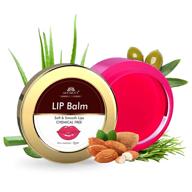 Intimify Lip Balm For Dark Lips To Lighten, Lip Balm For Winter Dry And