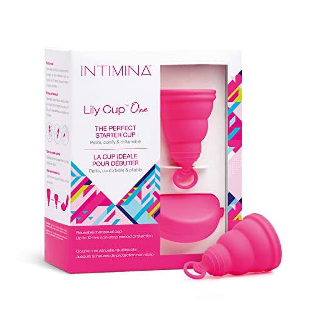Intimina Lily Cup One Collapsible Disposable Menstrual Cup for