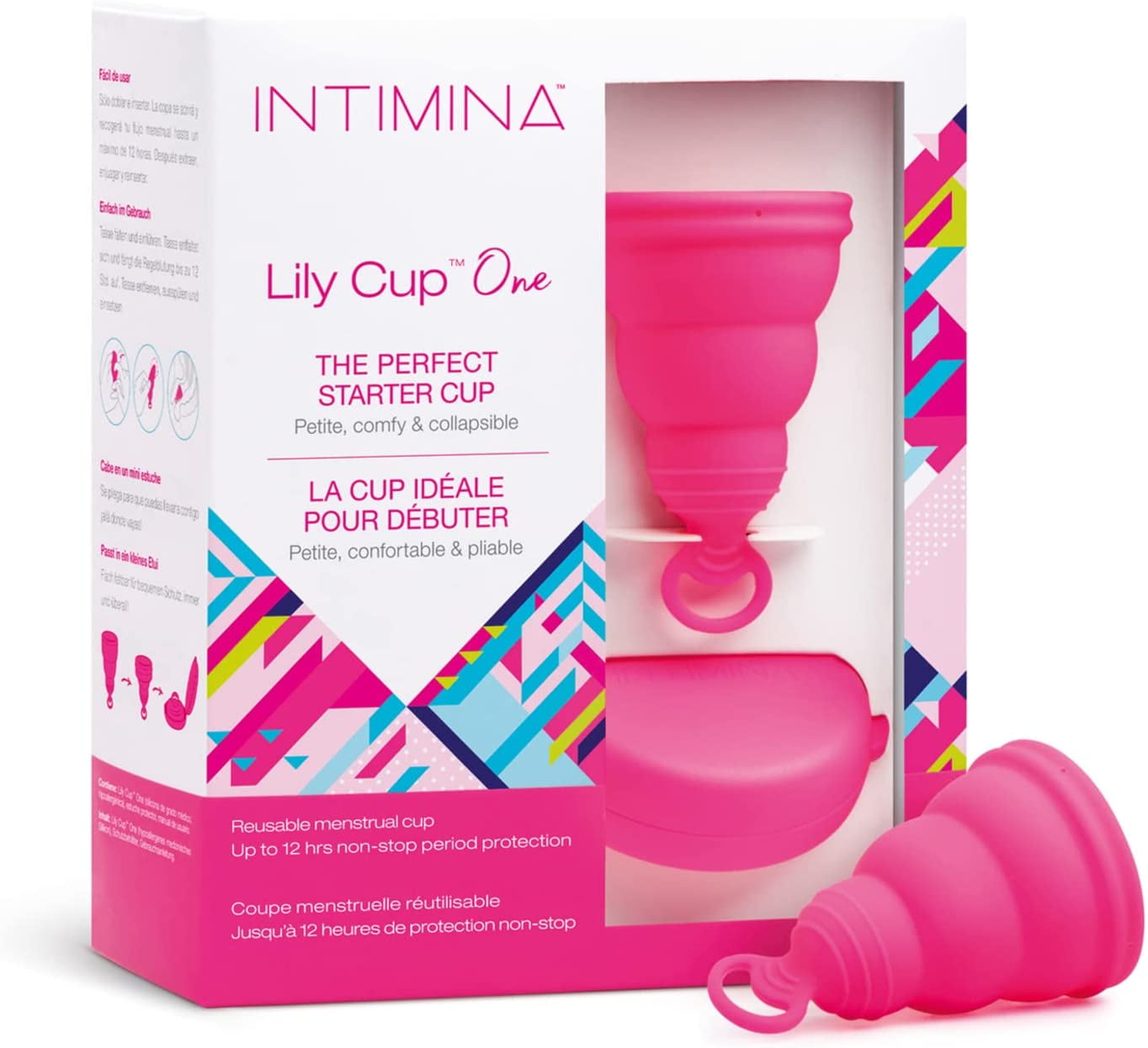 Intimina Lily Cup One Collapsible Disposable Menstrual Cups for
