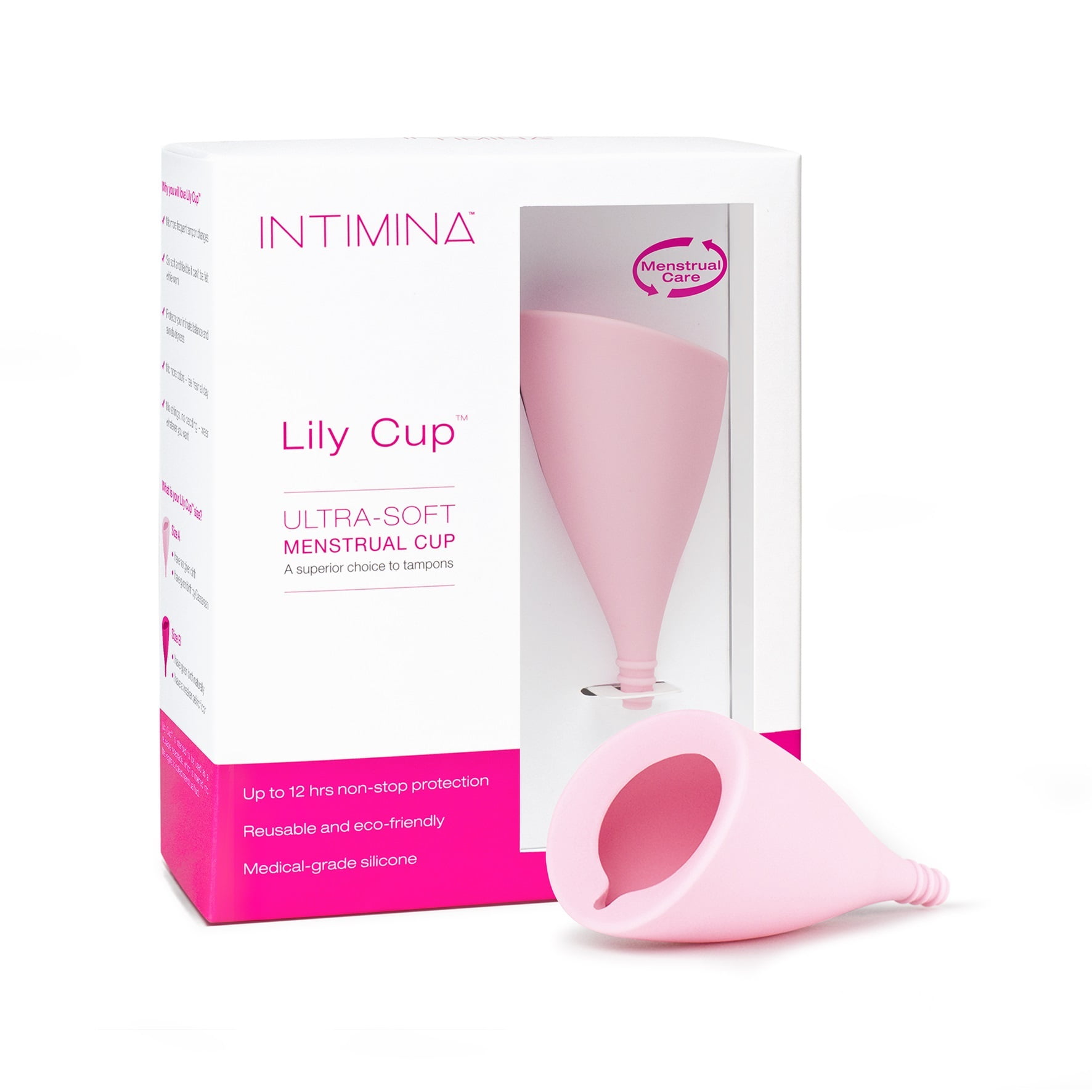 Intimina Lily Cup Reusable Menstrual Cup Size A 1 cup