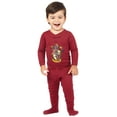 thumbnail image 1 of Intimo Baby Pajamas Set Footed Jammies Beanie Hogwarts House Gryffindor, 1 of 6