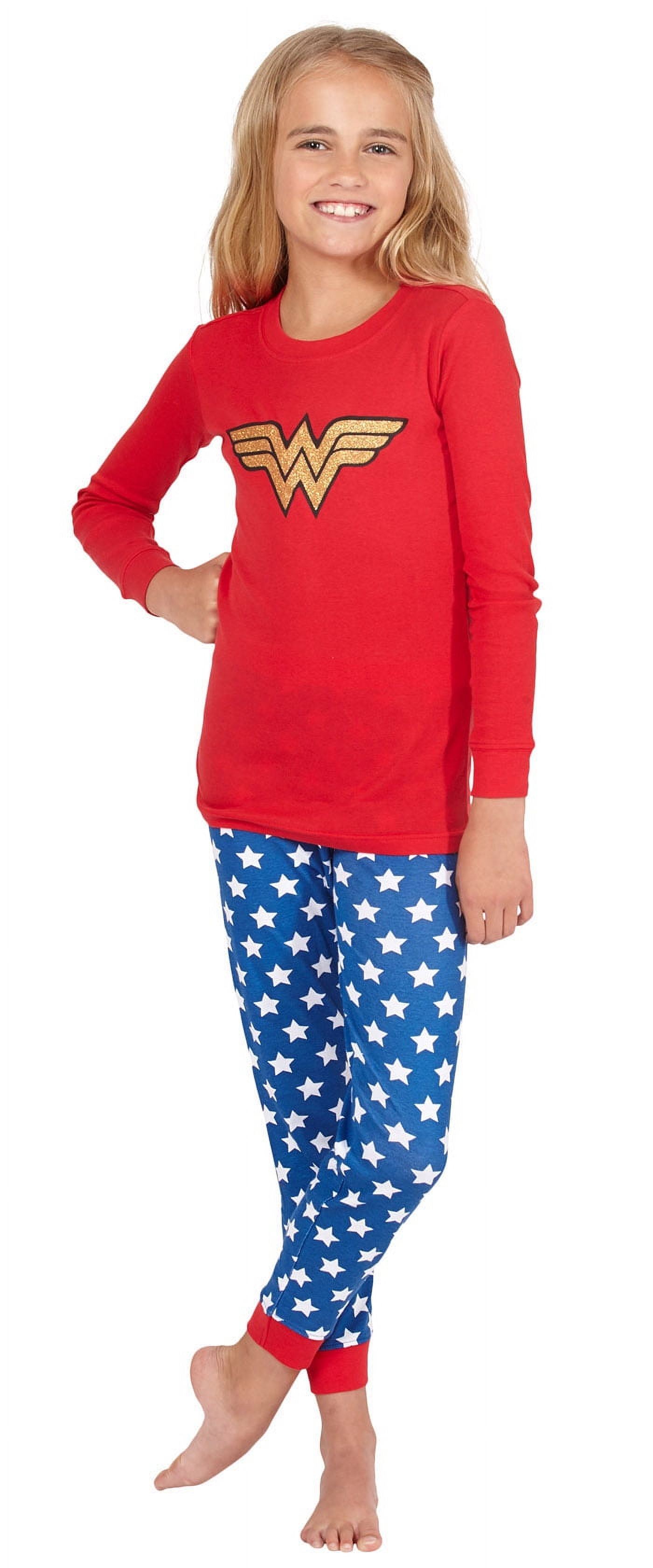 Superhero Pajamas Supergirl Pyjamas Ladies DC Comics Super Hero