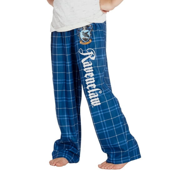 Intimo Harry Potter Boys' Hogwarts Houses Plaid Lounge Sleep Pajama Pants - Gryffindor Slytherin Hufflepuff Ravenclaw