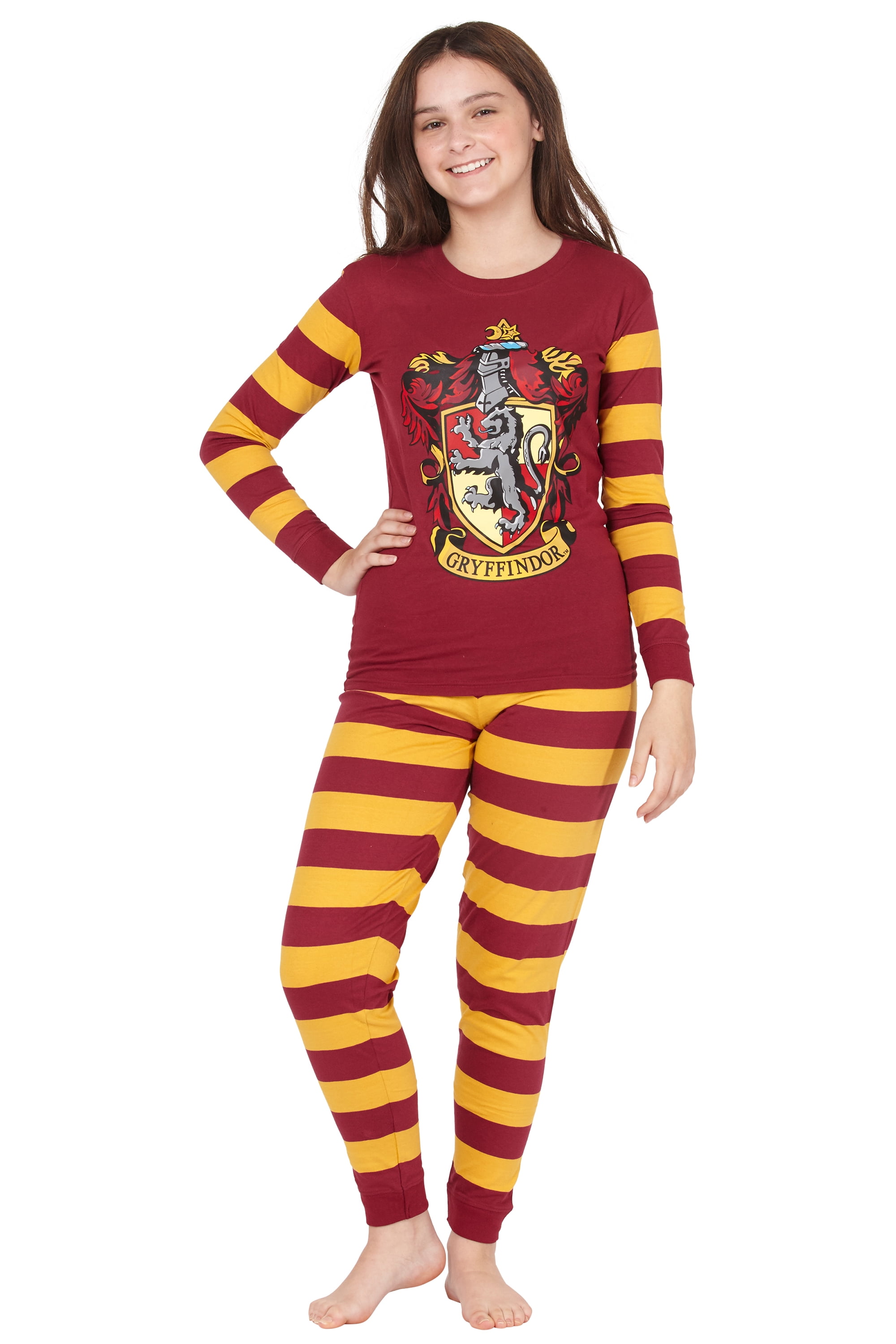 Intimo Harry Potter Kids All Houses Crest Pajamas - Walmart.com