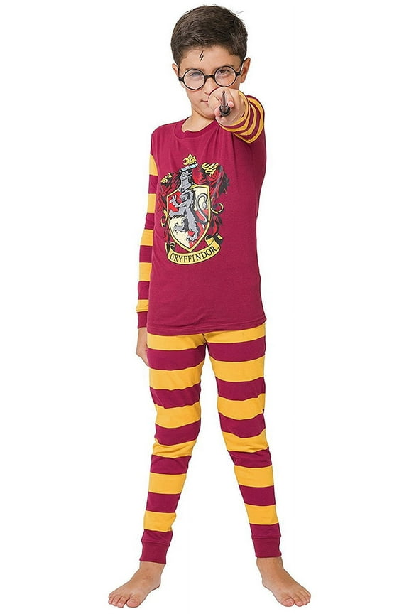 Intimo Harry Potter Kids All Houses Crest Pajamas