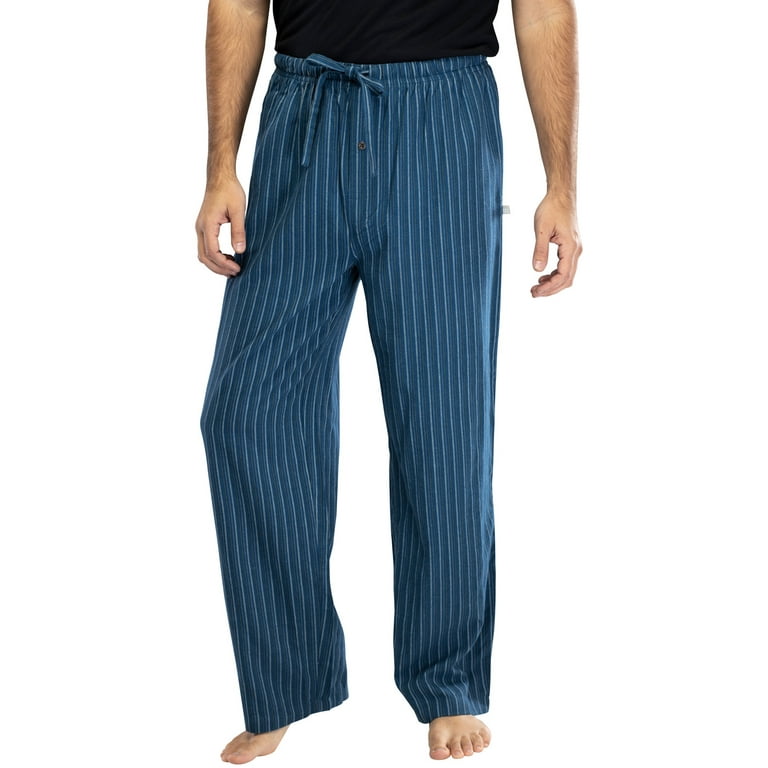 Intimo Karen Neuburger Mens Blue Stripe Pajama Sleep Pants