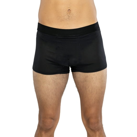 Intimo Mens Boxer Brief Black Shorts Underwear