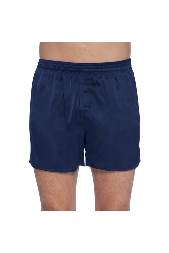 Intimo Mens' Classic Silk Boxer Shorts Lounge Sleepwear
