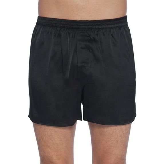 Intimo Mens' Classic Silk Boxer Shorts Lounge Sleepwear