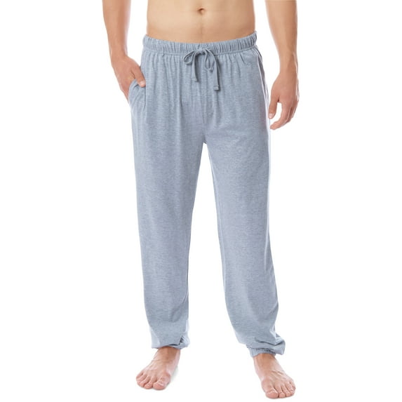 Intimo Mens Cotton/Poly Jogger Lounge Pajama Pant