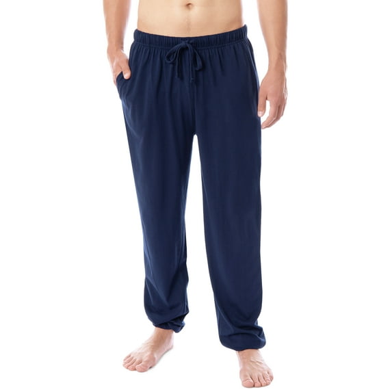 Intimo Mens Cotton/Poly Jogger Lounge Pajama Pant
