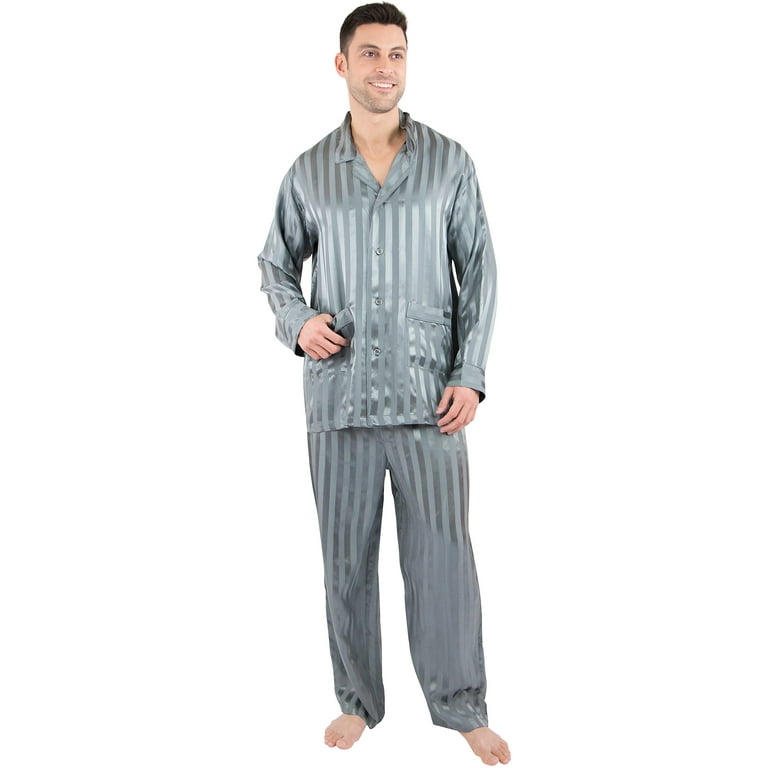 Grey pyjamas mens new arrivals