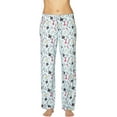 thumbnail image 1 of Intimo Womens Allover Graphic Logo Pajama Pants, 1 of 4