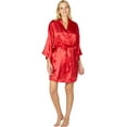 thumbnail image 1 of Intimo Womens Poly Charmeuse Robe, 1 of 4