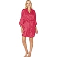 thumbnail image 1 of Intimo Womens Poly Charmeuse Robe, 1 of 4