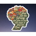 thumbnail image 1 of Into Library Book Bookish Sticker, 1 of 4