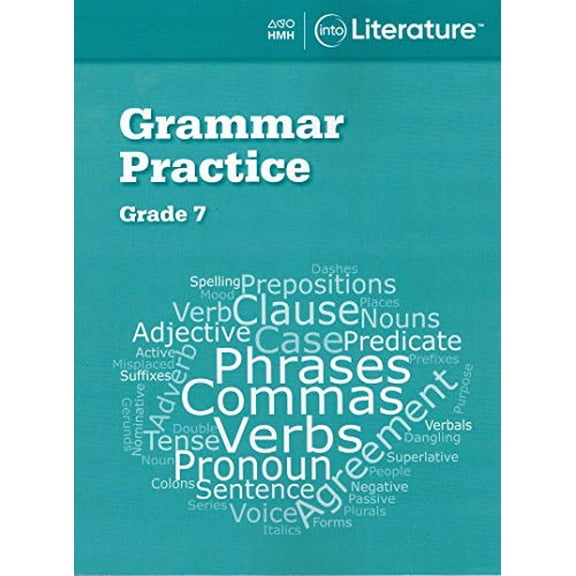 Pre-Owned Into Literature : Grammar Practice Workbook Grade 7 9780358264149 Used