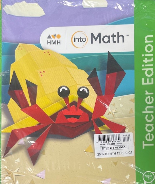 Into Math Teacher Edition Collection Grade 1 9780358132660 0358132665 - New