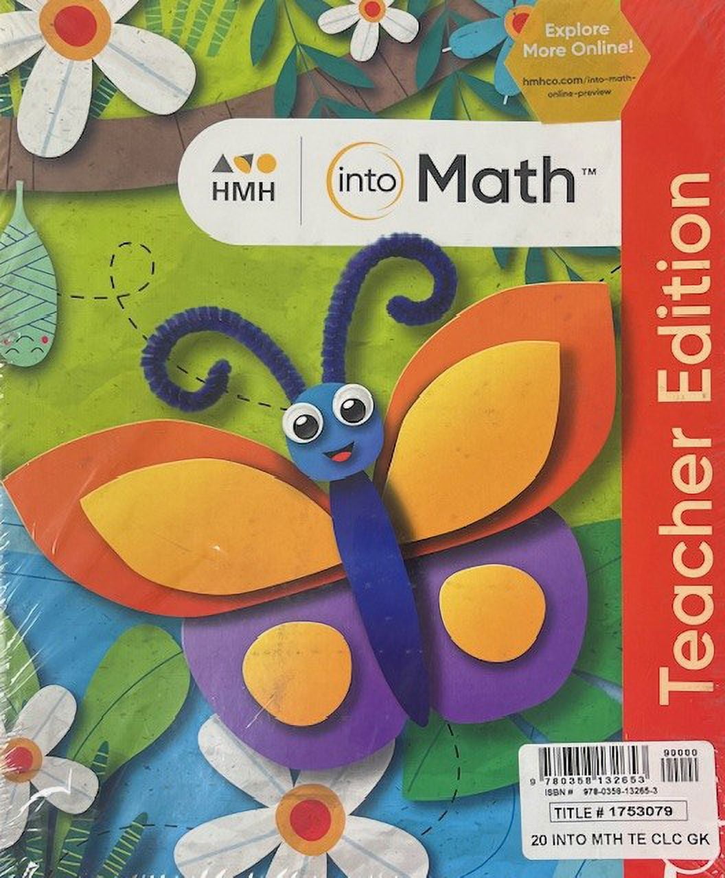 Into Math Teacher Edition Collection Grade K 9780358132653 0358132657 - New