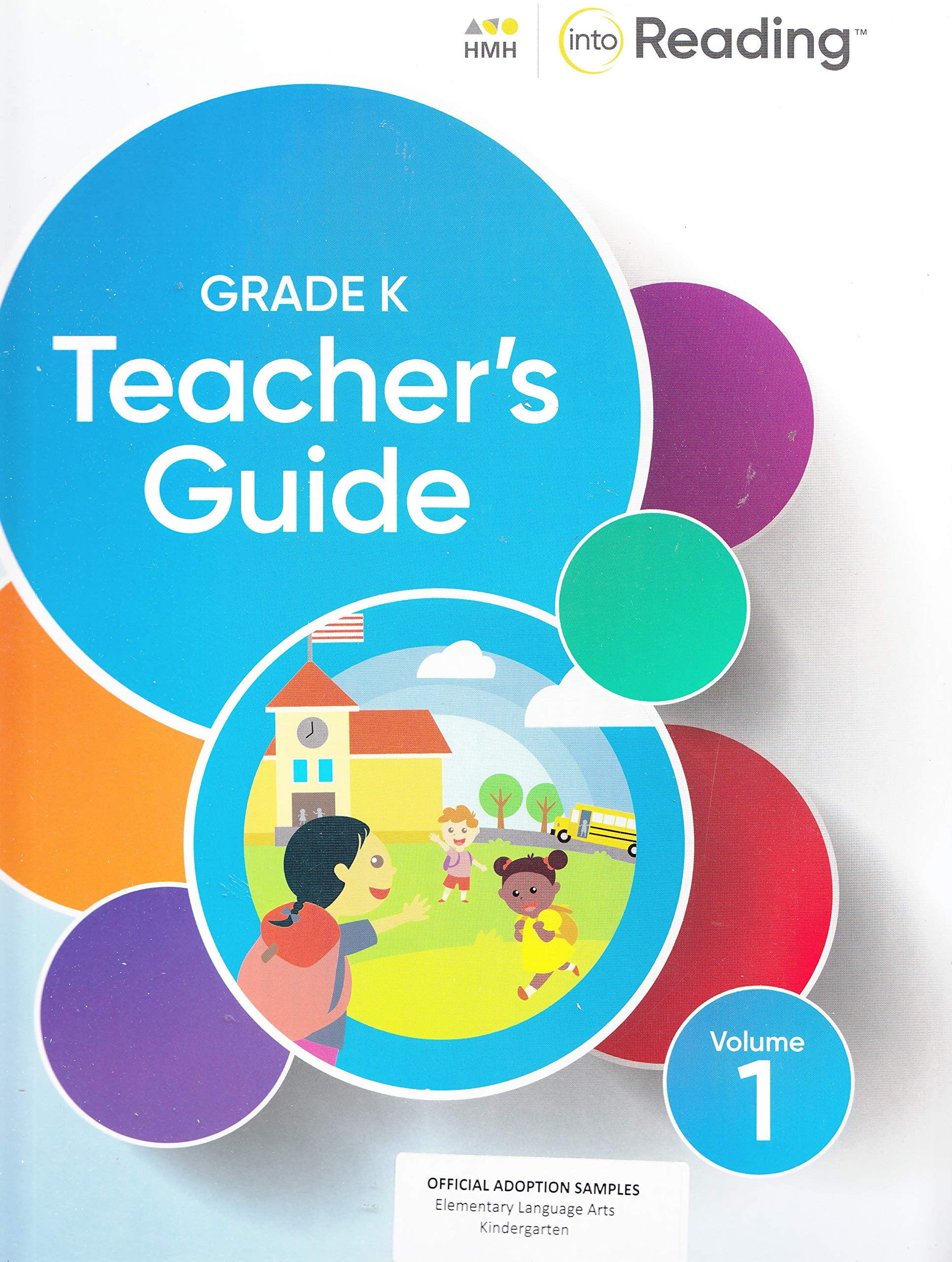 Into Reading, Teacher's Guide Volume 1 VRS1 Grade K 9780544459175 0544459172 - New