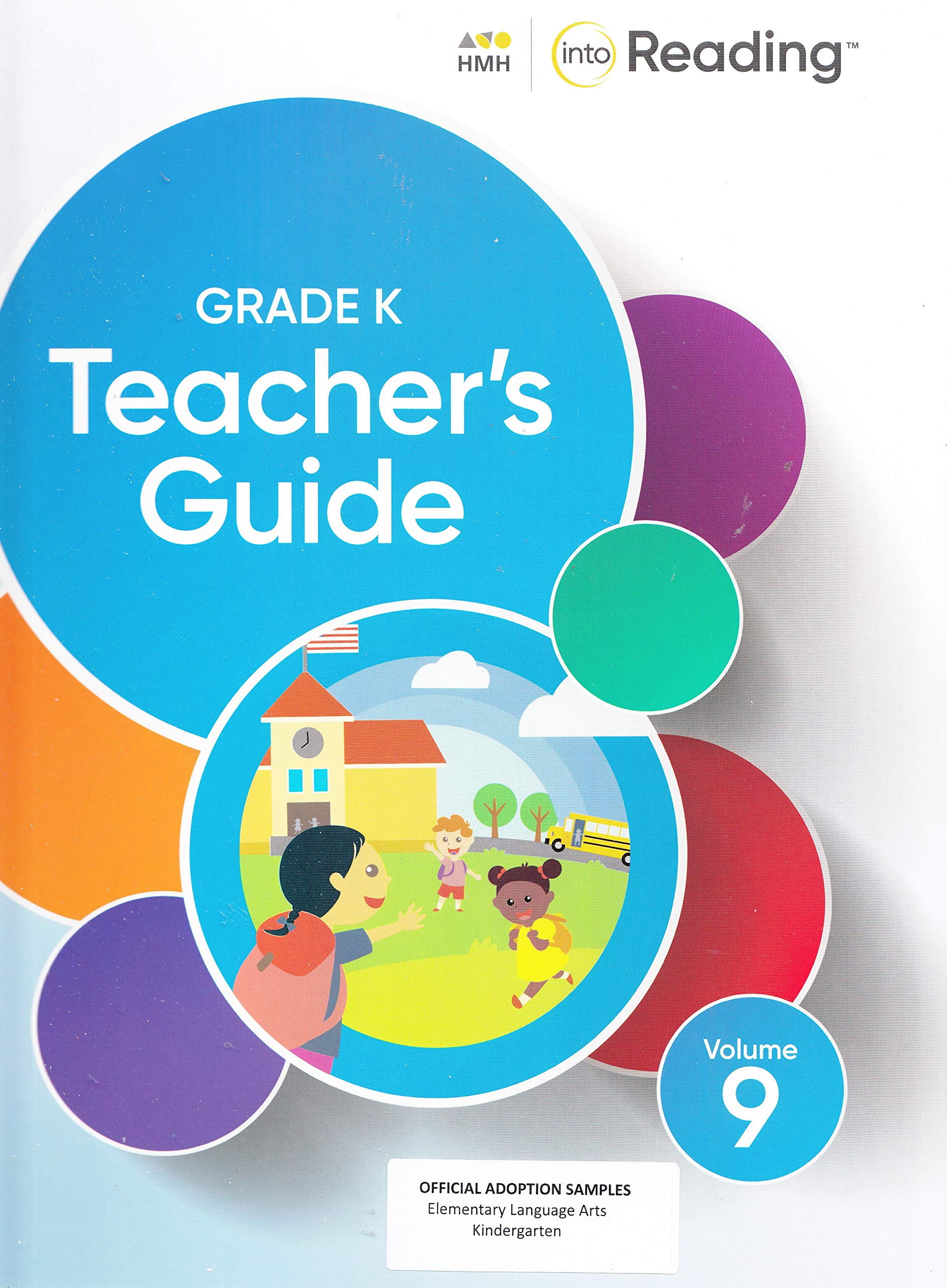 Into Reading, Teacher's Guide Volume 9 VRS1 Grade K 9780544459250 0544459253 - New